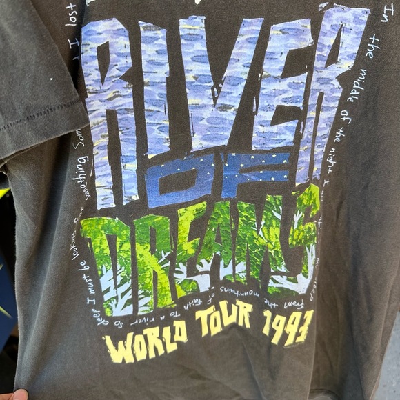 Vintage Billy Joel River of Dreams Tour 1993 Single Stitch Graphic Large - Picture 2 of 6